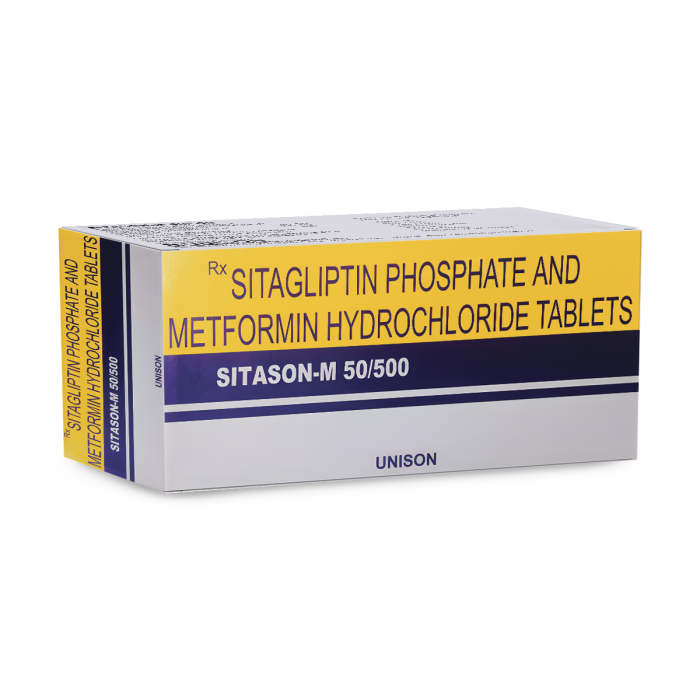 Sitason-M 50/500 Tablet