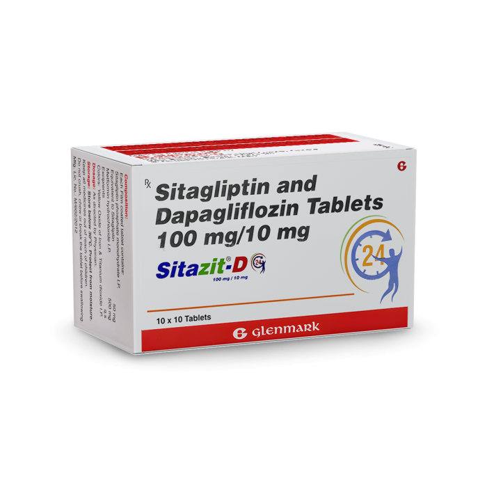 Sitazit-D 10mg/100mg Tablet