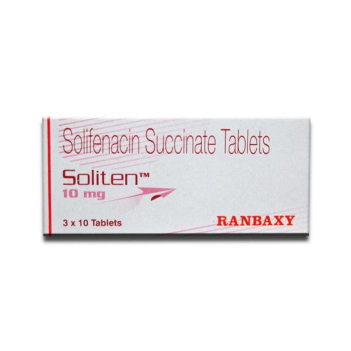 Soliten 10 Mg Tablet with Solifenacin