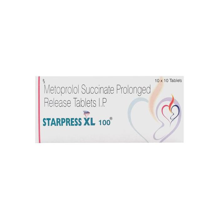 Starpress XL 100 Tablet with Metoprolol Succinate