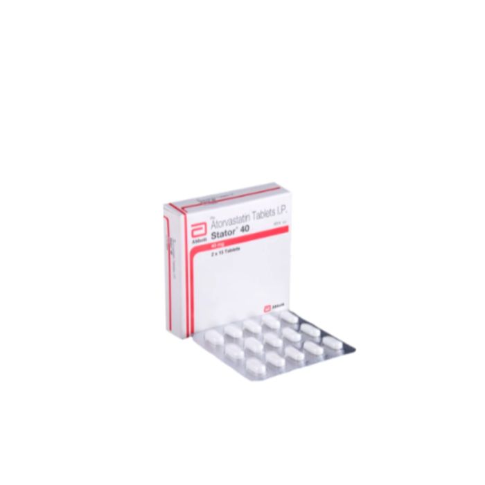 Stator 40 Tablet with Atorvastatin