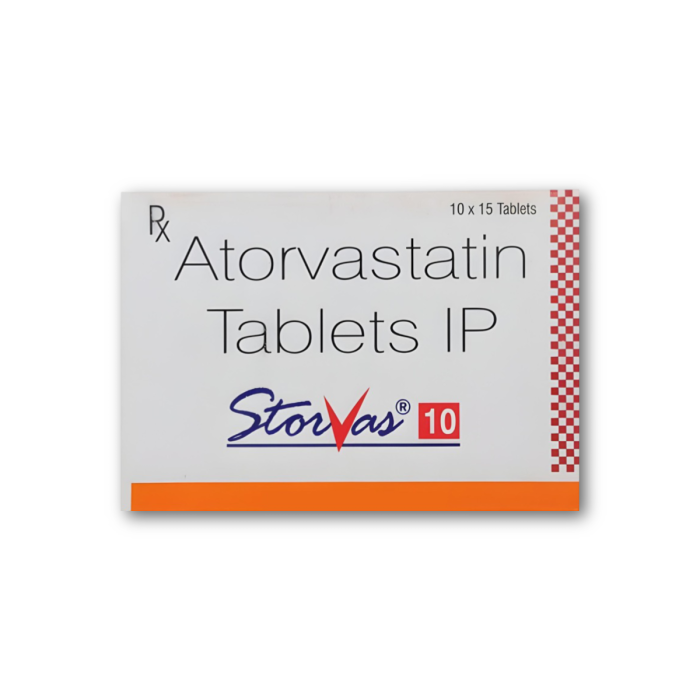 Storvas 10 Tablet with Atorvastatin