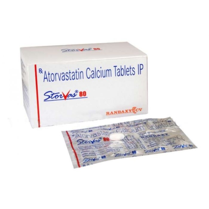 Storvas 80 Tablet with Atorvastatin