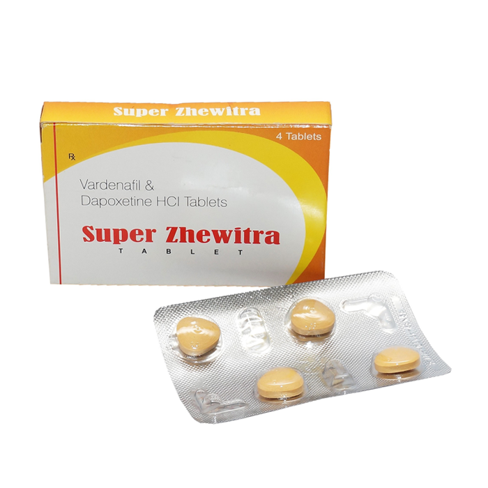 Super Zhewitra 20 Mg with Vardenafil & Dapoxetine HCL                    
