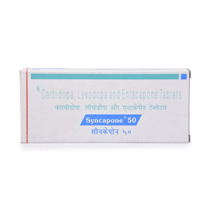 Syncapone (12.5+50+200) Mg with Carbidopa and Levadopa and Entacapone     
