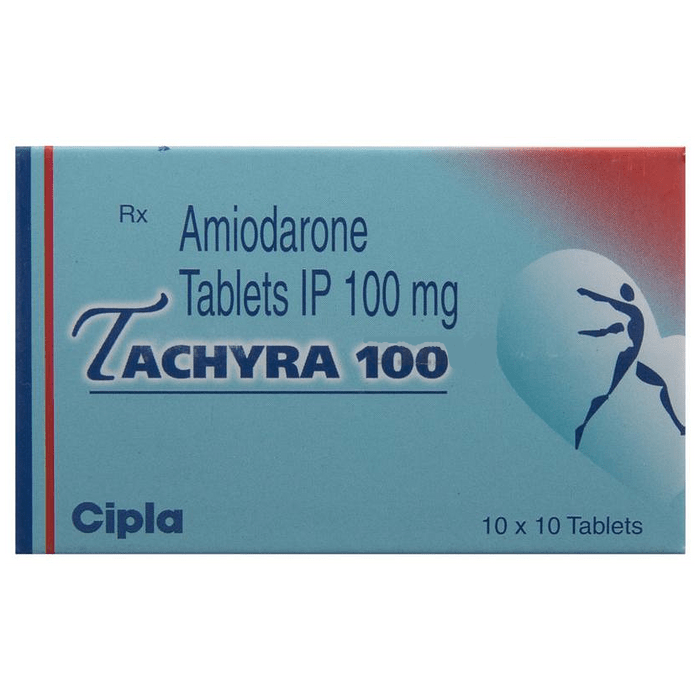 Tachyra 100 Tablet with Amiodarone