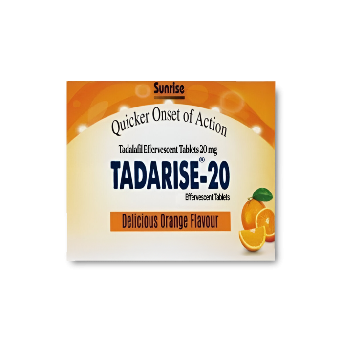 Tadarise Effervescent 20 Mg