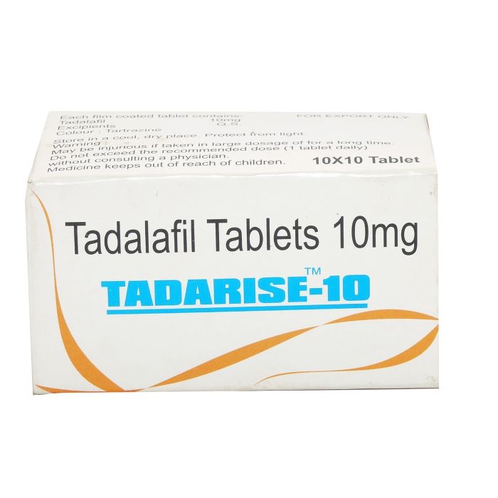 Tadarise 10 Mg with Tadalafil