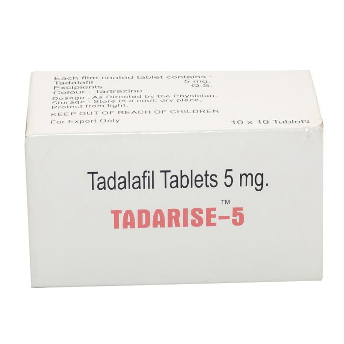 Tadarise 5 Mg with Tadalafil