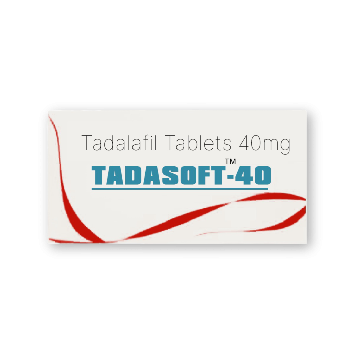 Tadasoft 40 Mg With Tadalafil