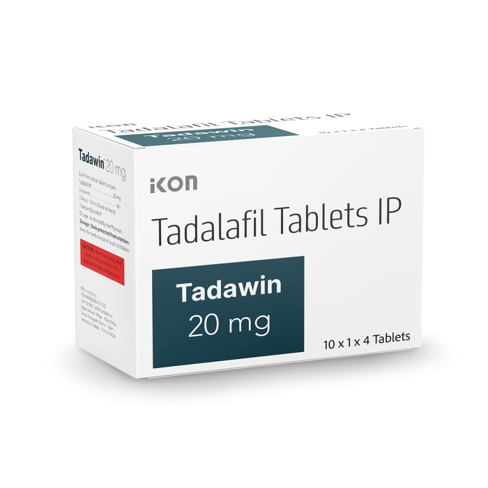 Tadawin 20 Mg Tablet with Tadalafil