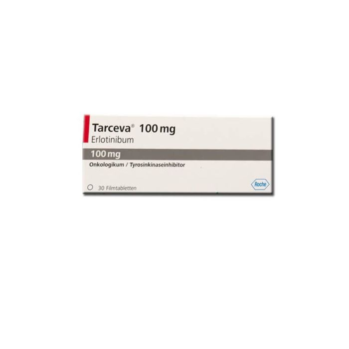 Tarceva 100 Mg Tablet with Erlotinib