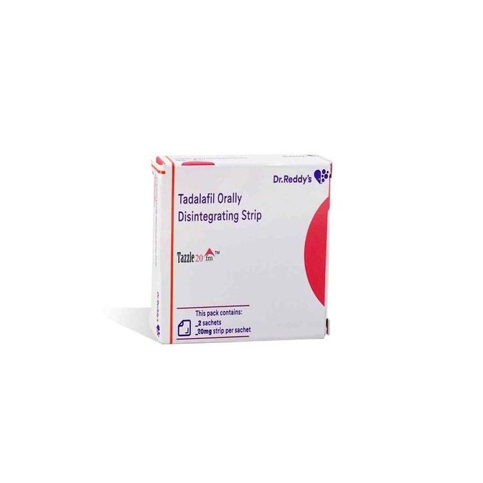 Tazzle 20 FM - Tadalafil Orally Disintegrating Strips