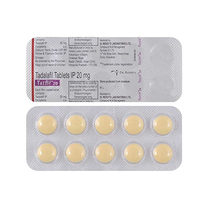 Tazzle 20 Mg With Tadalafil