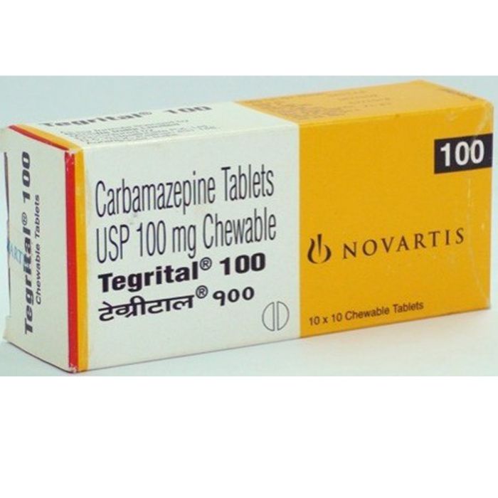 Tegrital Chewable Tablets 100 Mg with Carbamazepine          