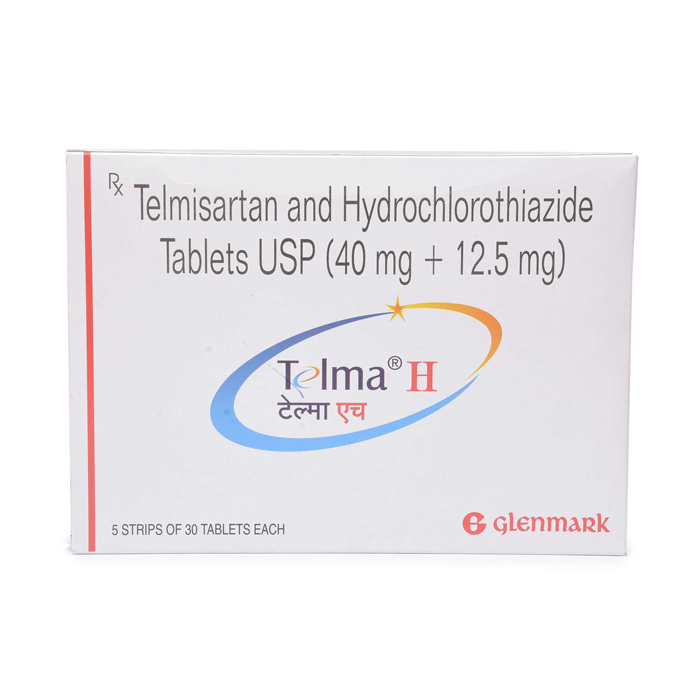 Telma H 40+12.50 Mg with Telmisartan Hctz                    