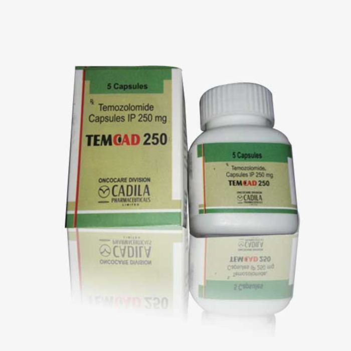 TemCad 250 Mg Capsules with Temozolomide