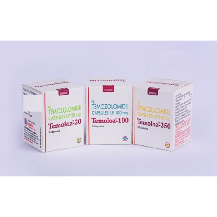 Temoloz 100 Mg Capsule with Temozolomide
