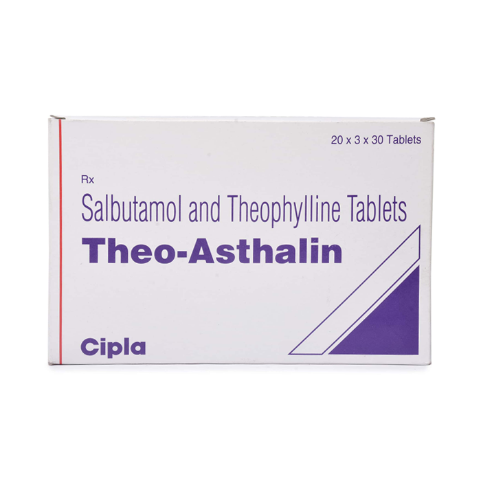 Theo Asthalin 2+100 Mg with Salbutamol and Theophylline          