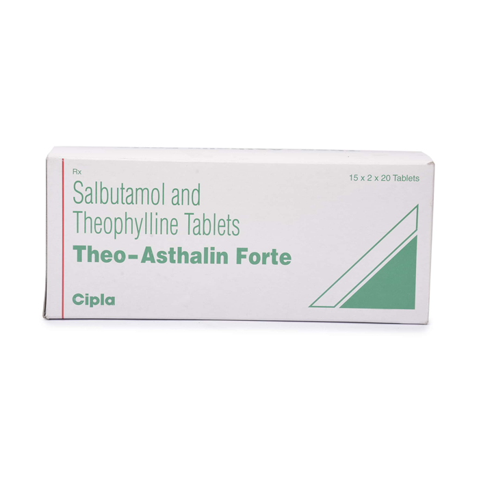 Theo Asthalin Forte 4 Mg+200 Mg with Salbutamol sulphate Theophylline               