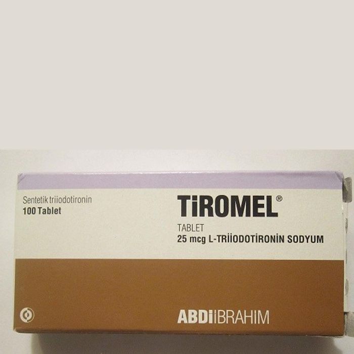 Tiromel T3 25 Mcg with L-triidotironin Sodium               