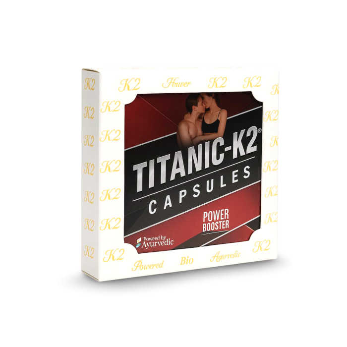 Titanic K2 Power Booster for Men Capsule