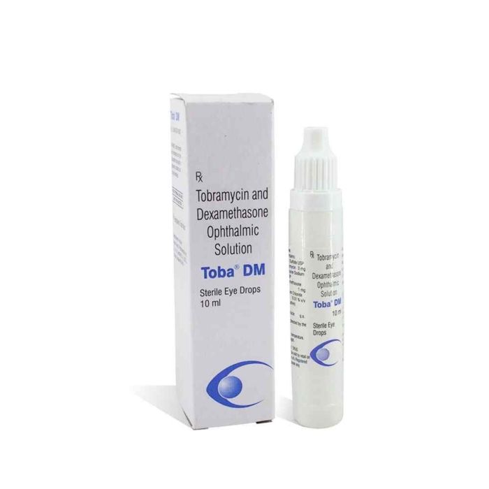 Toba DM Eye Drop 10 ml with Tobramycin and Dexamethasone                      