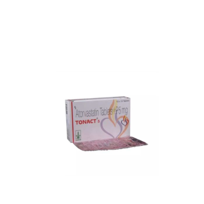 Tonact 5 Tablet with Atorvastatin