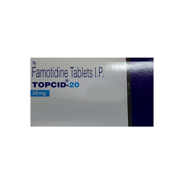 Topcid 20 Tablet with Famotidine