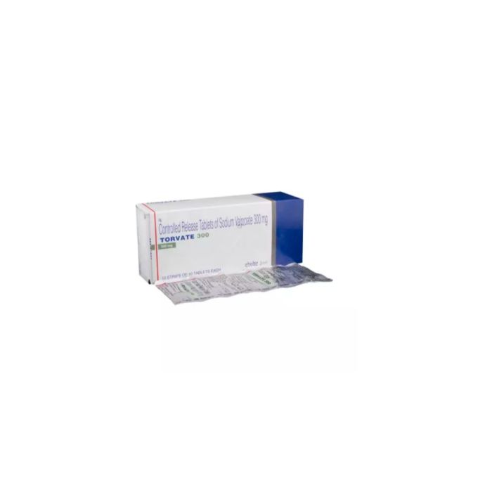 Torvate 300 Tablet CR with Sodium Valproate