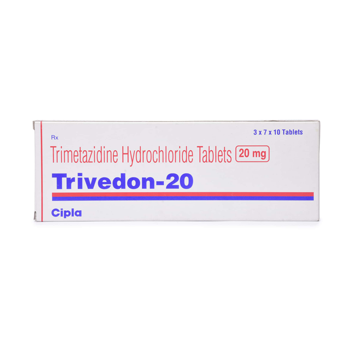 Trivedon 20 Mg with Trimetazidine                    