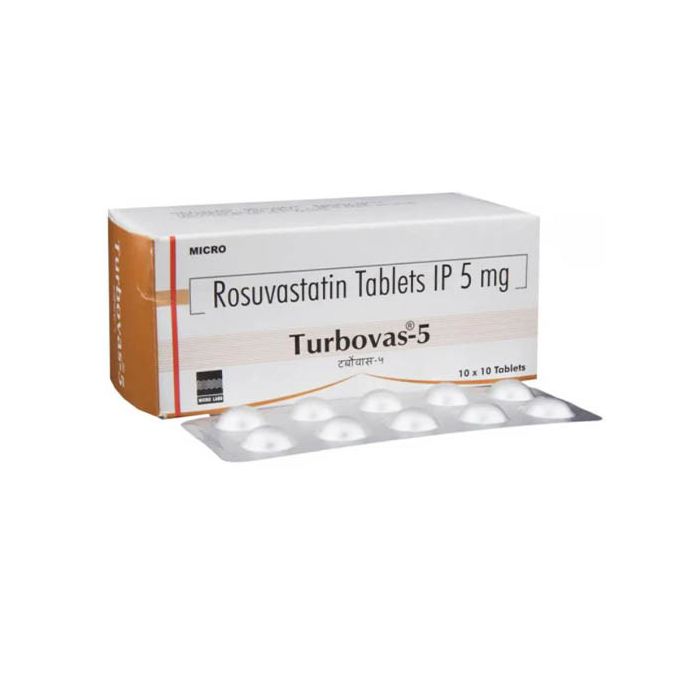 Turbovas 5 Tablet with Rosuvastatin