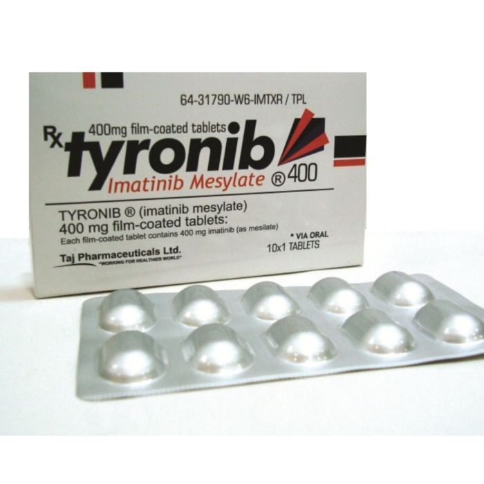 Tyronib 400 Mg Tablet with Imatinib mesylate