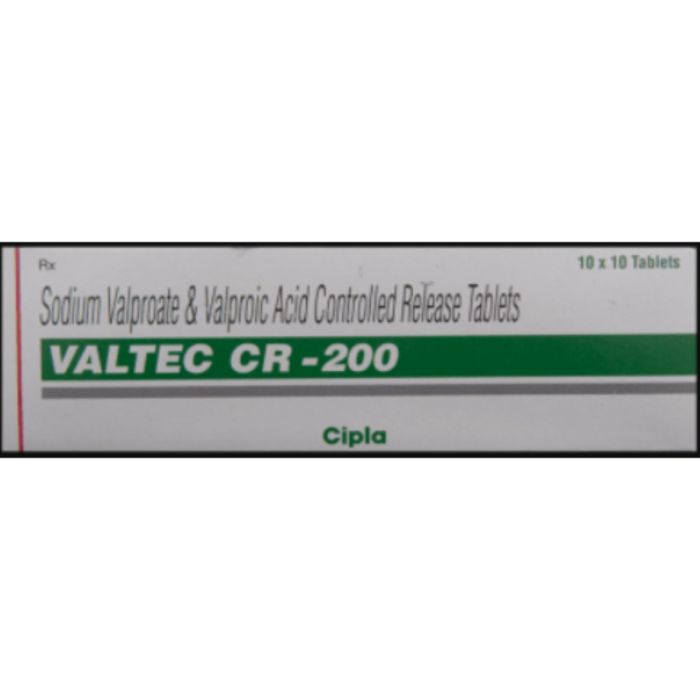 Valtec 200 Mg Tablet with Sodium Valproate
