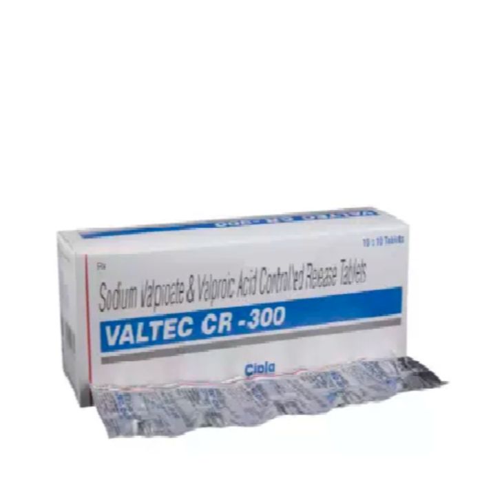 Valtec CR 300 Tablet with Sodium Valproate and Valproic Acid