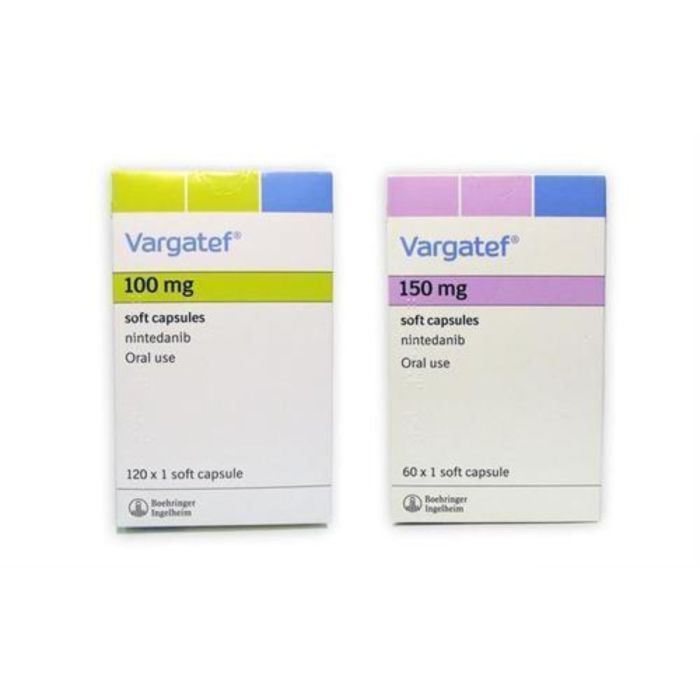 Vargatef 500 Mg soft capsules with Nintedanib