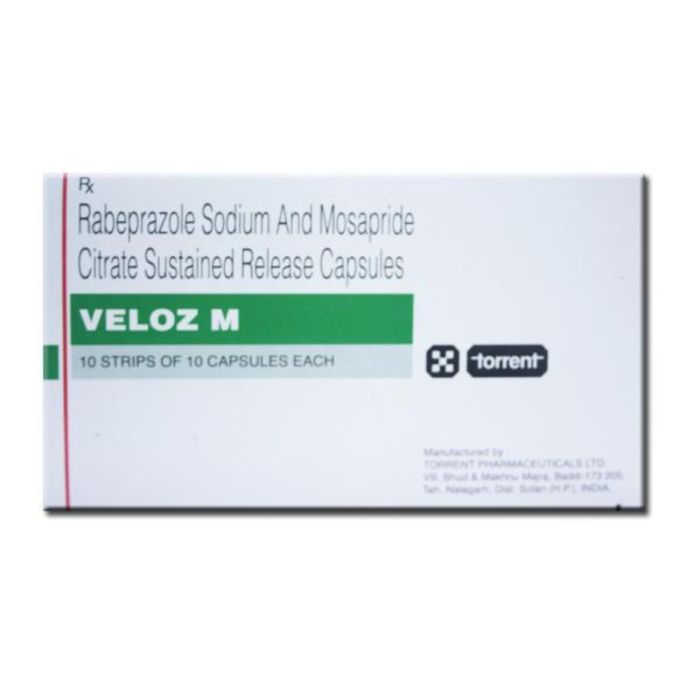 Veloz M Capsule SR with Rabeprazole and Itopride