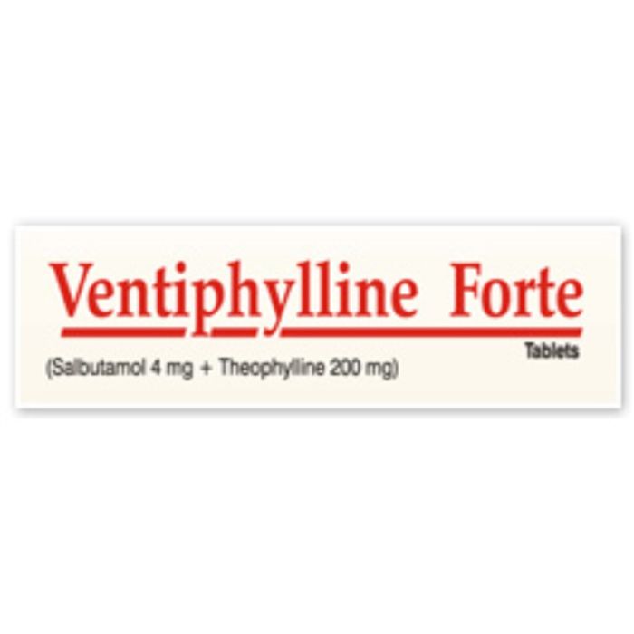 Ventiphylline Forte Novo Tablet with Salbutamol and Theophylline                 