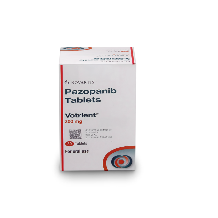 Votrient 200 Mg Tablets with Pazopanib