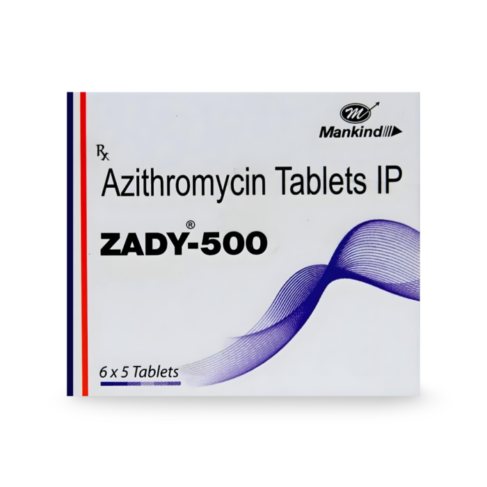 Zady 500 Tablet with Azithromycin