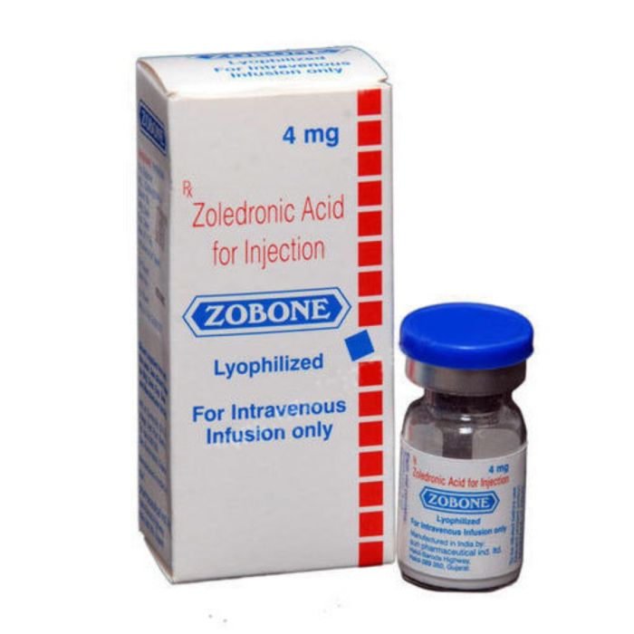 Zobone 4 Mg Injection with Zoledronic acid