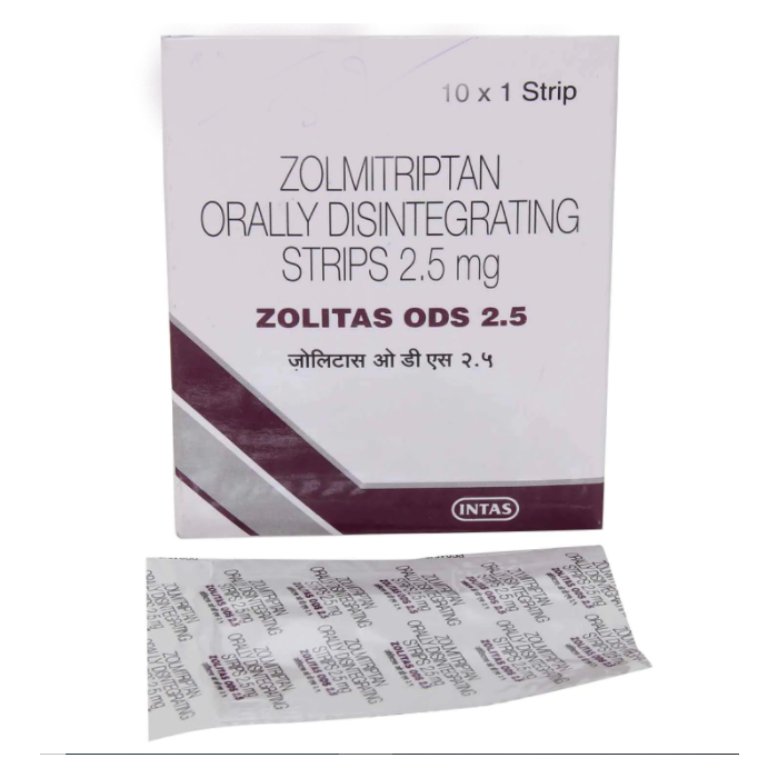 Zolitas ODS 2.5 Strip with Zolmitriptan
