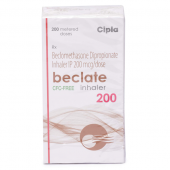 Beclate Inhaler 200 Mcg, Beclovent Inhaler, Beclomethasone Dipropionate