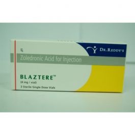 Blaztere 4 Mg Injection | Zoledronic Acid | Zometa | It's Uses