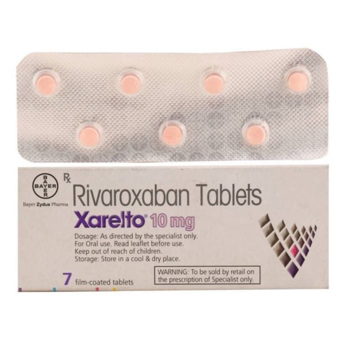Xarelto 10 Mg Tablet with Rivaroxaban