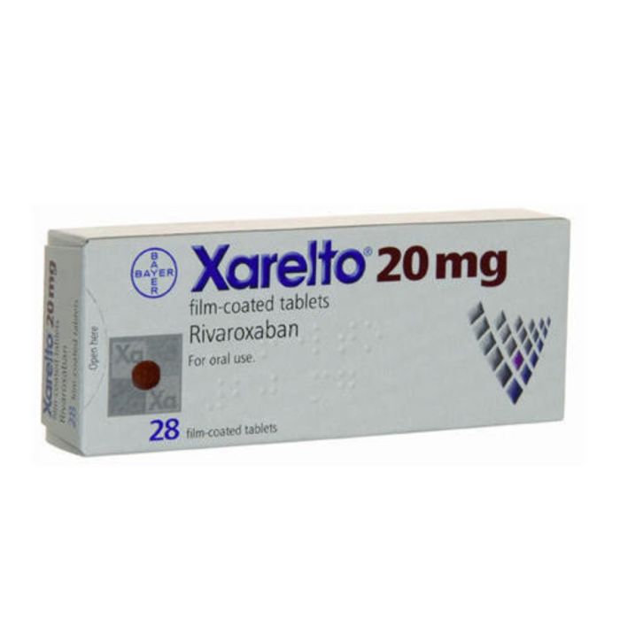 Xarelto 20 Mg Tablet with Rivaroxaban