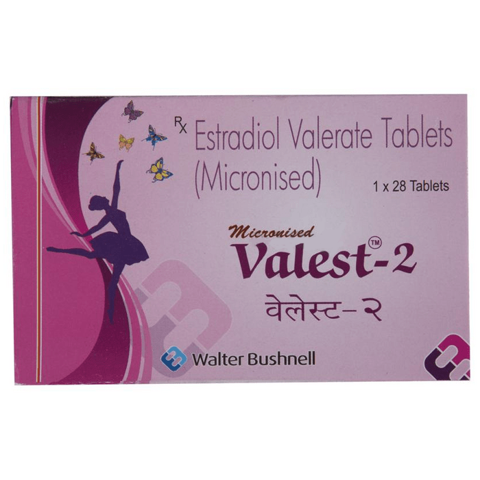 Valest 2 Tablet | Estrogen | Estradiol | Effects | Price