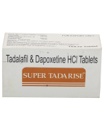 Super Tadarise 20 Mg with Tadalafil & Dapoxetine HCL                   