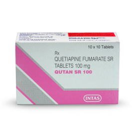 Qutan SR 100 Tablet with Quetiapine