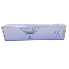 Relipoietin 10000 IU 1 ml Injection with Recombinant Human Erythropoietin Alfa